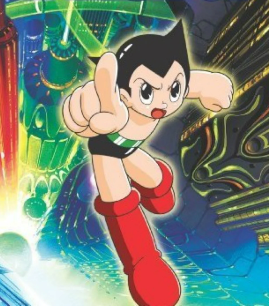 Poster Astro Boy Sur Toile 50x75 Cm - Décoration Murale Anime - Impression Haute Qualité, Livré Sans Cadre